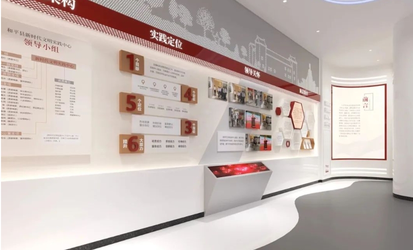 文明中心文化墙