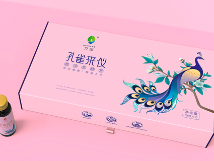 孔雀来仪-酵素口服液包装